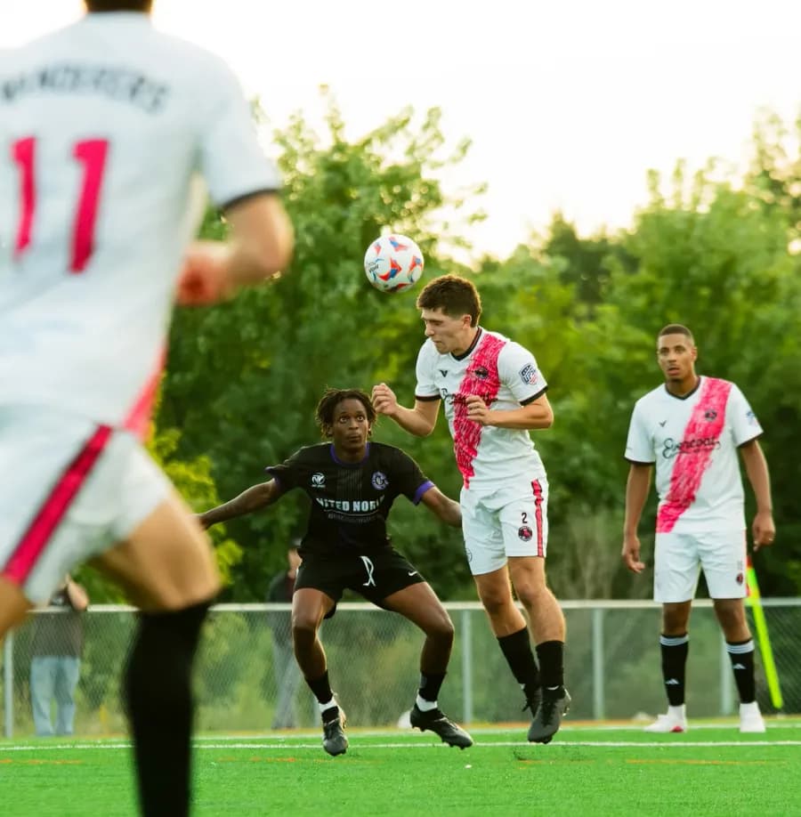 Wheaton Wanderers FC vs North United FC, home opener at Camera Park