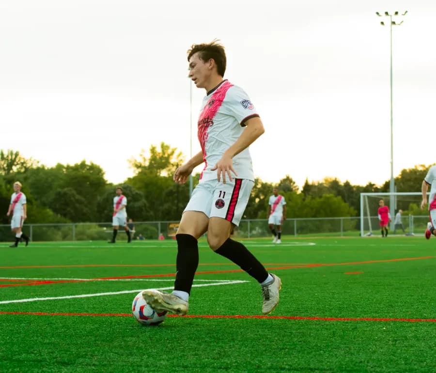 Wheaton Wanderers FC vs North United FC, home opener at Camera Park