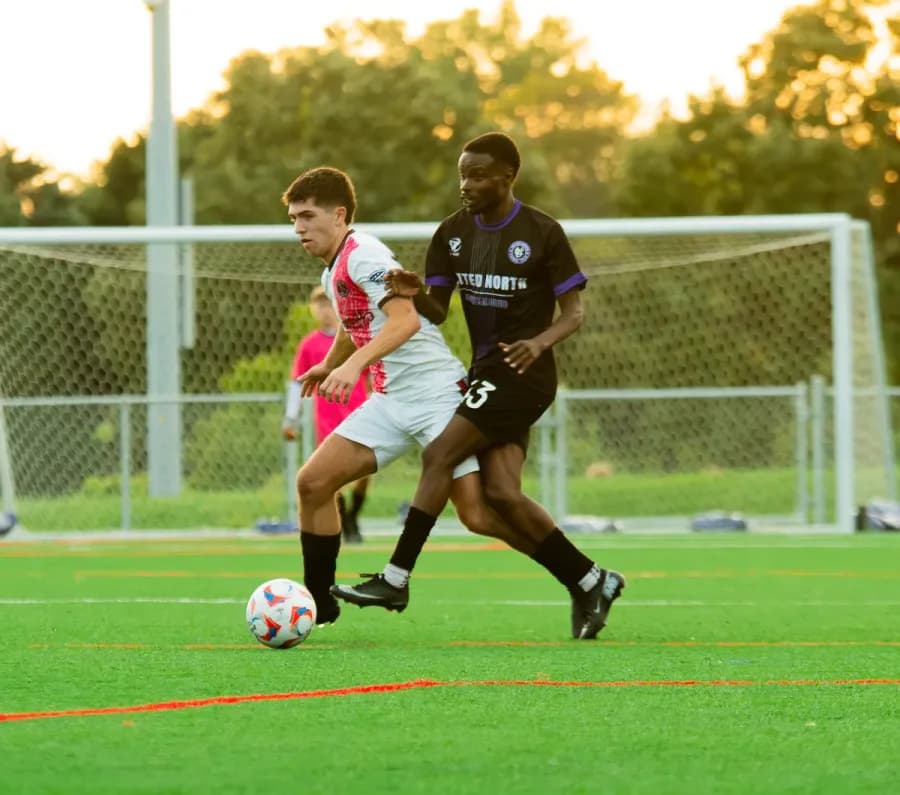 Wheaton Wanderers FC vs North United FC, home opener at Camera Park