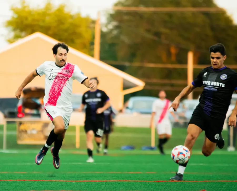 Wheaton Wanderers FC vs North United FC, home opener at Camera Park