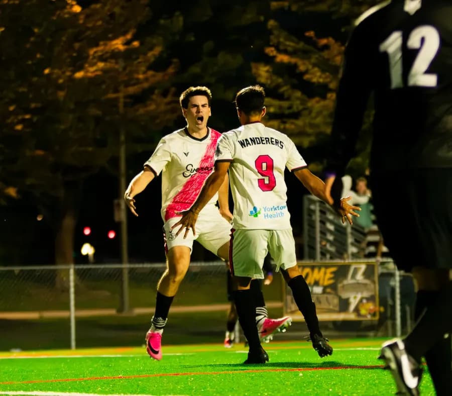 Wheaton Wanderers FC vs North United FC, home opener at Camera Park