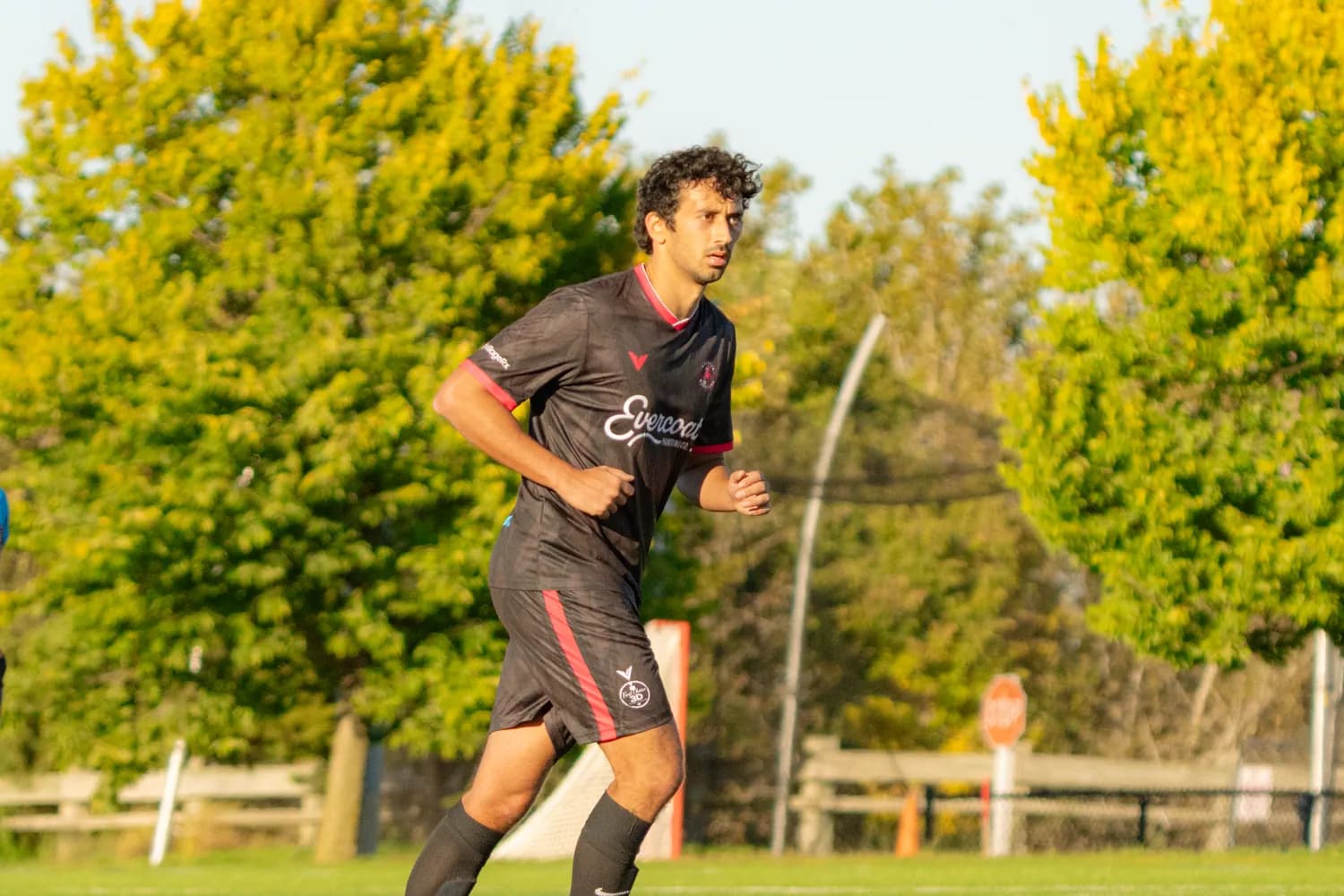 Daniel Pinto in action for the Wanderers